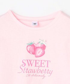ANY KIDS 【Strawberry Collection】アートプリント 長袖Tシャツ