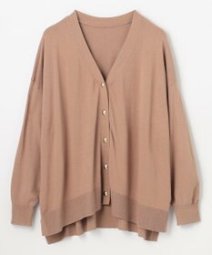 ANY L ゆるＶネックカーディガン
