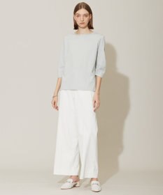 ICB L 【UVカット・吸水速乾・接触冷感・洗える】シェルタリングドライオックス ワイドパンツ