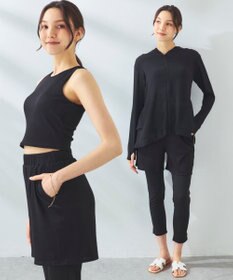 OP／FILA 【Ocean Pacific】ラッシュガード/レギンス付き 水着5点セット