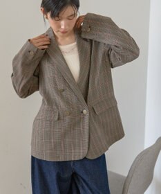 AMERICAN HOLIC イージーケアWテーラードジャケット