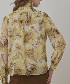 GRACE CONTINENTAL スカ－フタイブラウス