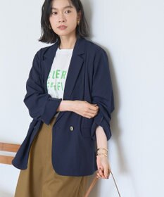 AMERICAN HOLIC イージーケアWテーラードジャケット