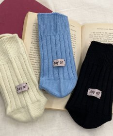 WEGO バックデザインクルーソックス