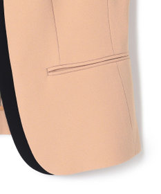 BEIGE， 【L-size】CINDY / ダブルカラージャケット