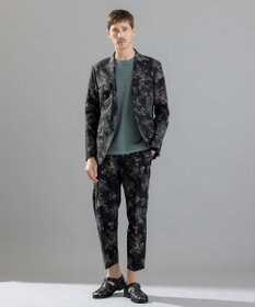 JOSEPH HOMME 【LEON 掲載】クールドッツストレッチトロピカル柄　ジャケット