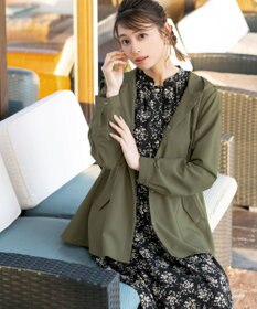 Tiaclasse L 【洗える】花柄フレアワンピース