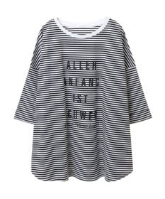 Green Parks インド綿 BIGサイズブロックロゴ半袖プルオーバー