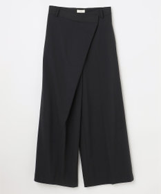 NAVE 【Nave・洗える】スパントロ ワイドラップパンツ