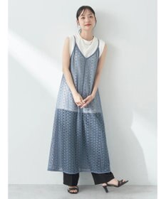 earth music&ecology レースキャミワンピース