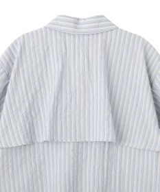 CRAFT STANDARD BOUTIQUE ストライプラグランタックシャツ