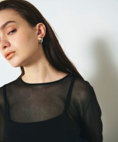 GRACE CONTINENTAL パールリングイヤークリップ