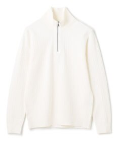 JOSEPH HOMME 【WEB限定】ヴィスコースリンクス　ハーフジップニット