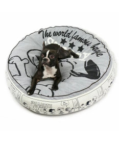 PET PARADISE スヌーピー クッション （90cm） 《ハッピーダンス柄》