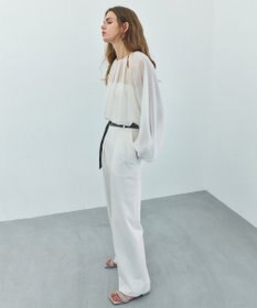 BEIGE， IVES / ゴールドビーズブラウス