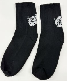 WEGO バックハイビスカスソックス