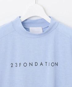 23区GOLF 【23Fondation/WOMEN】フレンチスリーブ ロゴトップス