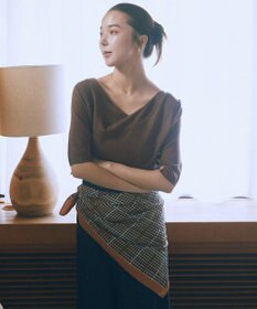 earth music&ecology 大判スカーフ