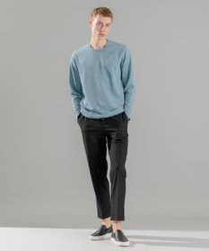 JOSEPH HOMME タックリップルジャージー　クルーネックカットソー