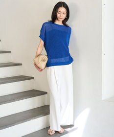 UNFILO 【11サイズ展開】 BEAUTY MOVE タックワイドパンツ