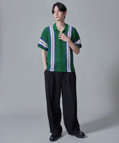 WEGO ラインニットシャツ（SS）