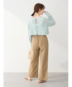 Green Parks ・ＥＬＥＮＣＡＲＥ　ＤＵＥ　２ｗａｙメッシュカーディガン