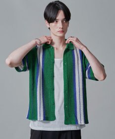 WEGO ラインニットシャツ（SS）