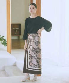 earth music&ecology 大判スカーフ