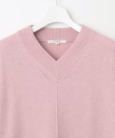 23区 L 【SLOW/一部店舗限定】ニットトータル Vネック ワンピース