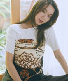 earth music&ecology 大判スカーフ