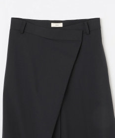 NAVE 【Nave・洗える】スパントロ ワイドラップパンツ