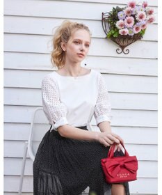 TOCCA 【消臭】CARAMEL WRAPPING トップス アイボリー系