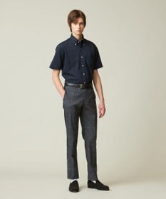 J.PRESS MEN 【夏に嬉しい高機能】カノコインレイパッチポケット シャツ/B.D.