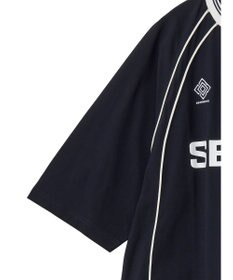 CRAFT STANDARD BOUTIQUE 接触冷感/UVカット/イージーケア/ストレッチ/ゲームシャツ-B