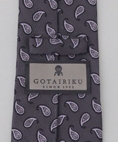 GOTAIRIKU GOTAIRIKU別注【日本製】シルク ネクタイ_ペイズリー小紋柄