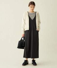 ANY L ラメダンボールダブルジップパーカー