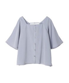 earth music&ecology ２ＷＡＹショルダースリットブラウス