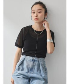 earth music&ecology シアーチュールプルオーバー