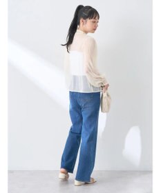 earth music&ecology マジョリカプリーツシアープルオーバー