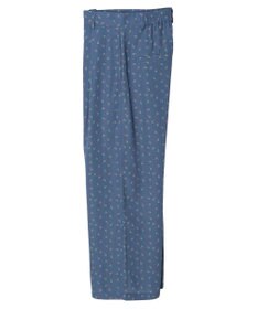 earth music&ecology 花柄ワイドパンツ