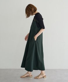 YECCA VECCA ベルトストラップサロペット