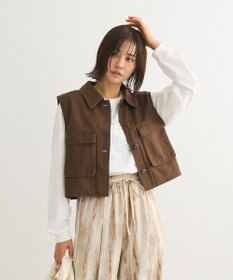 Green Parks ・ＳＵＧＡＲ　ＳＰＯＯＮ　ミリタリーショートベスト