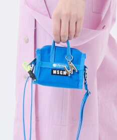LeSportsac MSGM MICRO WEEKENDER/マイクロブルー