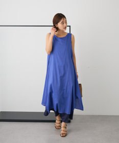 CRAFT STANDARD BOUTIQUE インド綿混フレアワンピース