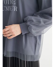 Green Parks チュールドッキングロゴプルオーバー