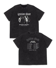 WEGO ヴィンテージウォッシュグラフィックBIGT