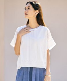 自由区 S 【カタログ掲載・2点SET】レースエッジ プルオーバー