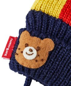 MIKI HOUSE HOT BISCUITS 【1-5歳】 カラフルブロック ミトン