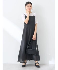 earth music&ecology バックレースアップワンピース