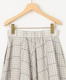 組曲 【洗える】シアーチェック スカート